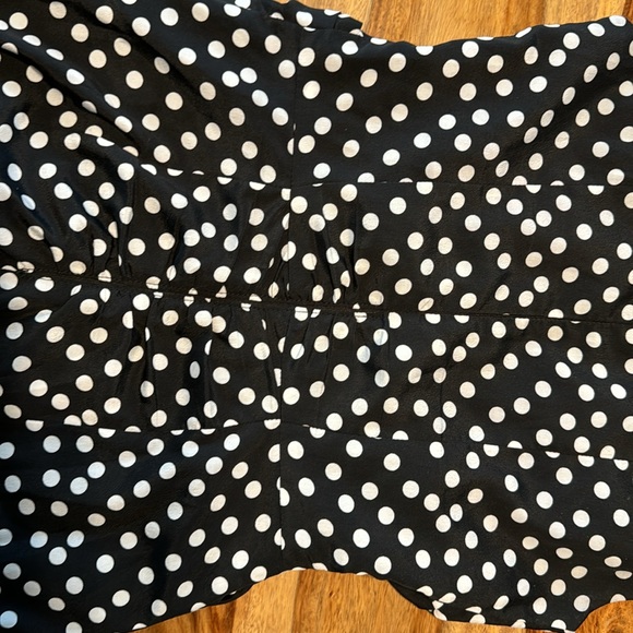Polka dots rushed dress - Picture 5 of 6